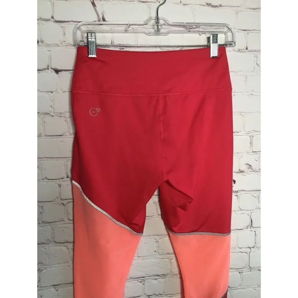 PUMA Womens Small Pink Stretch‎ Elasticated Waistband ActiveWear Skinny Leggings - Picture 6 of 11